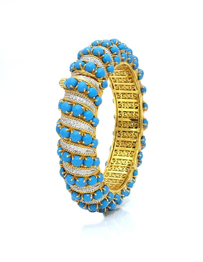 便*ン様 【Garden of Eden】Turquoise Bangle 便*ン様 【Garden of Eden】Turquoise Bangle 便*ン様 【Garden