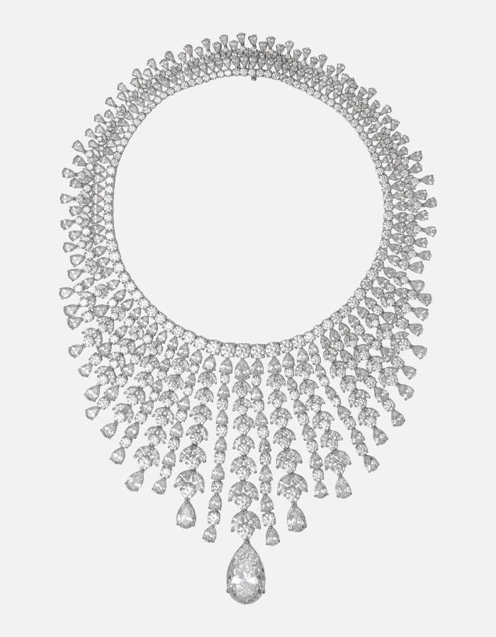 diamond necklace set