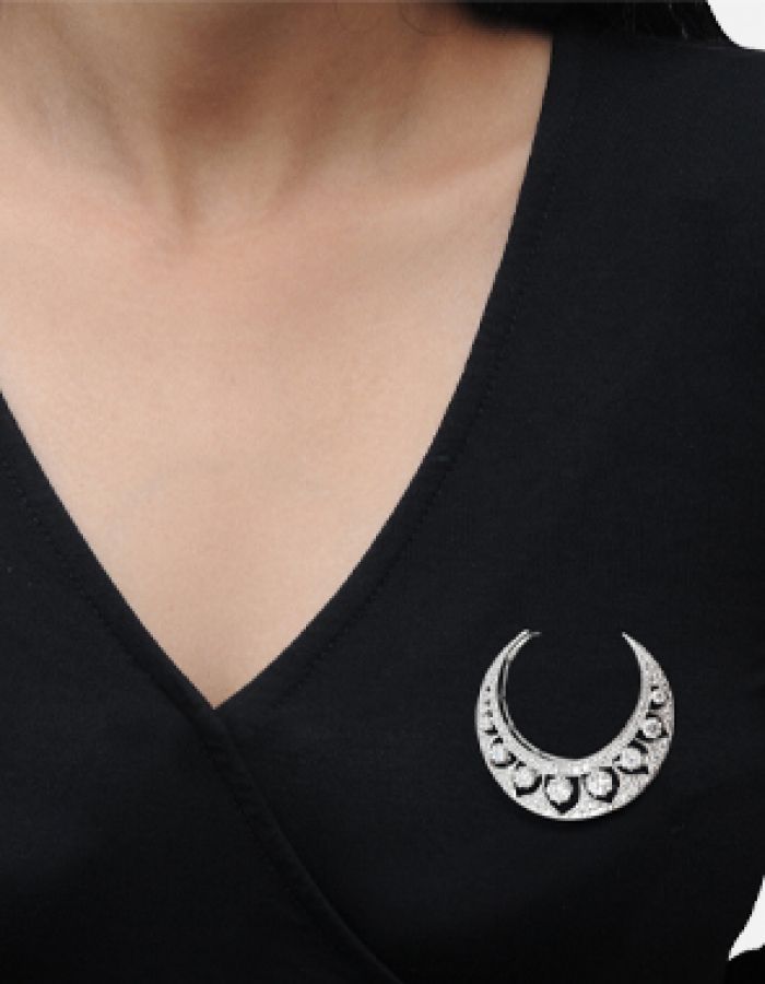 vintage sterling silver brooch