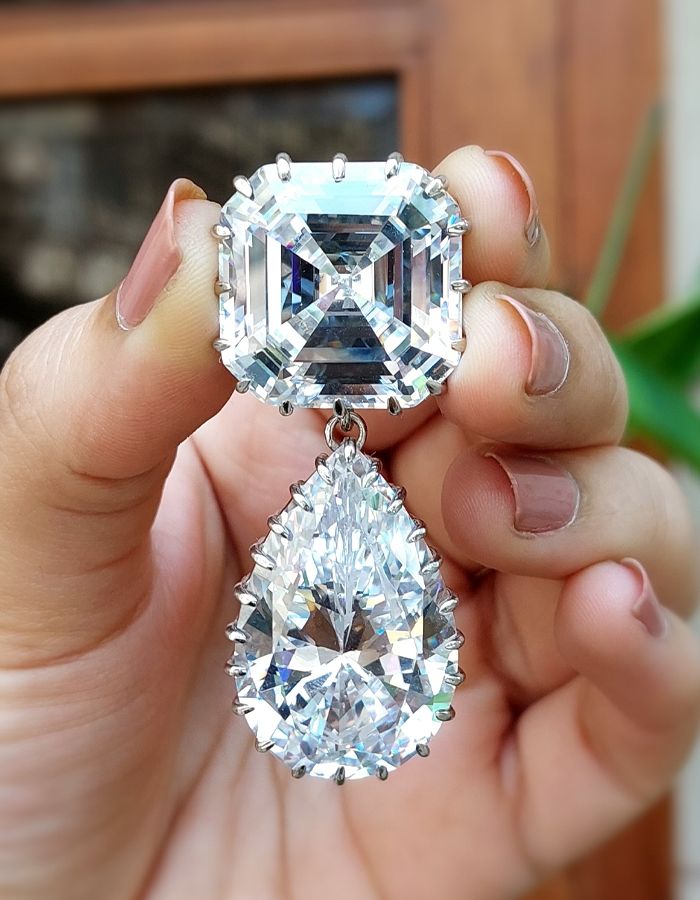 diamond brooch vintage