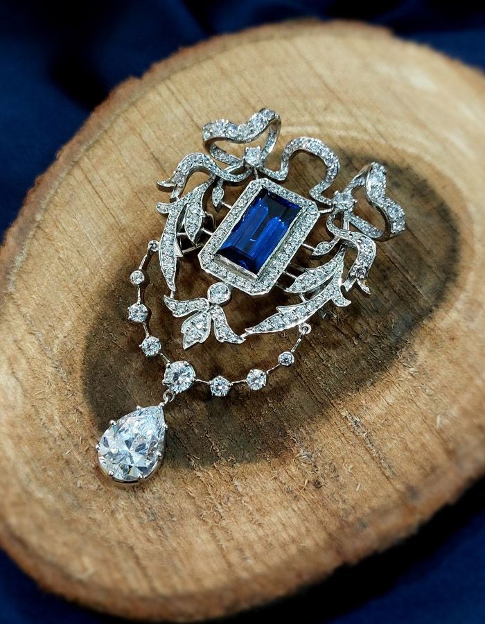 vintage sterling silver brooch