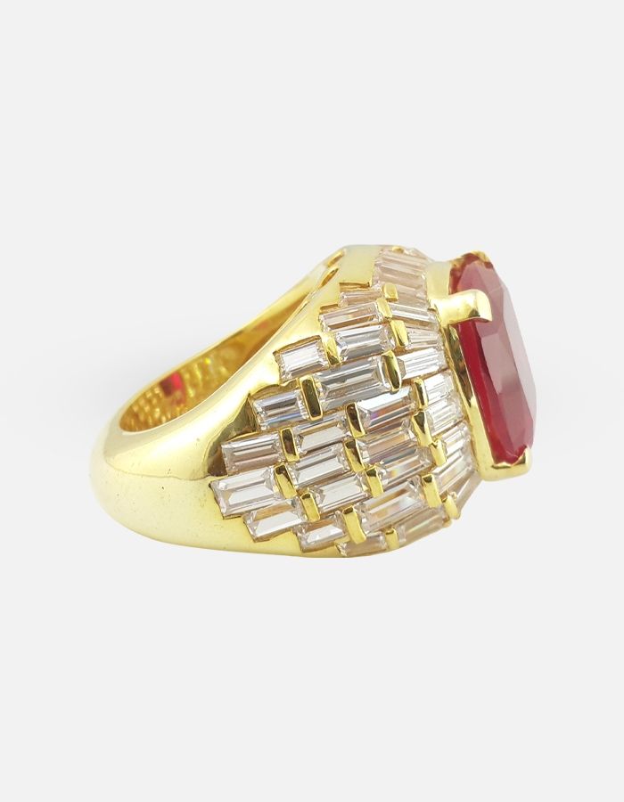 ruby vintage ring