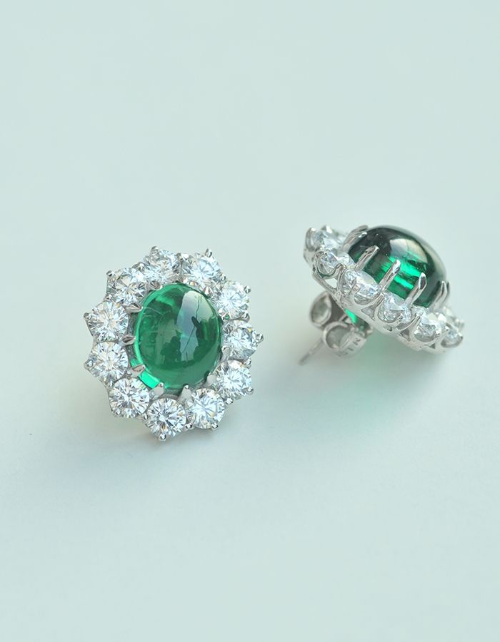 ladies diamond earrings