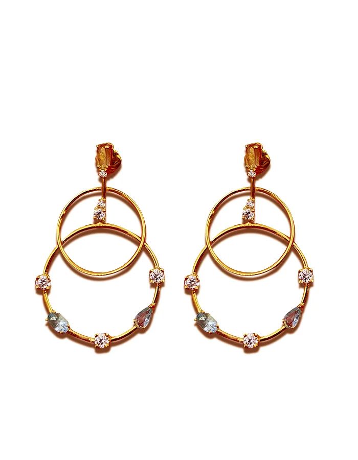 Hoop earrings