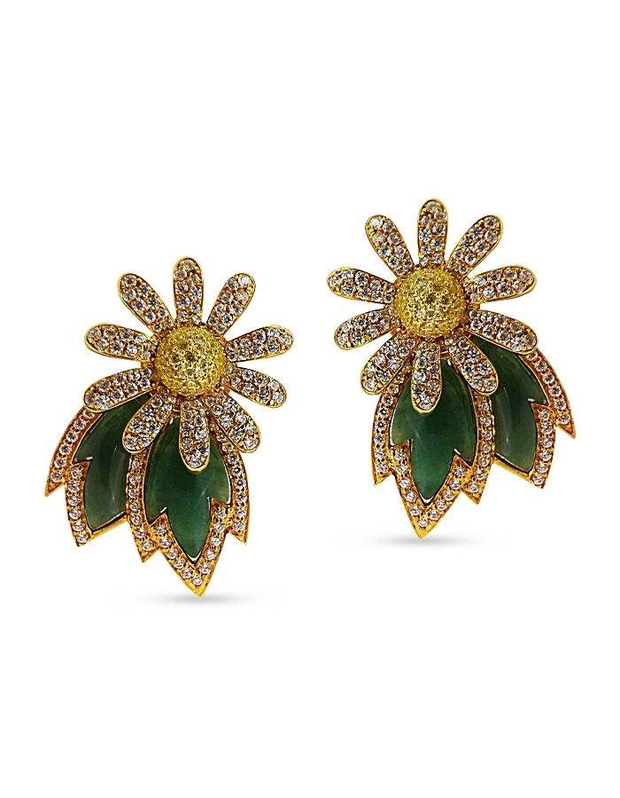 Daisy Flower Studs
