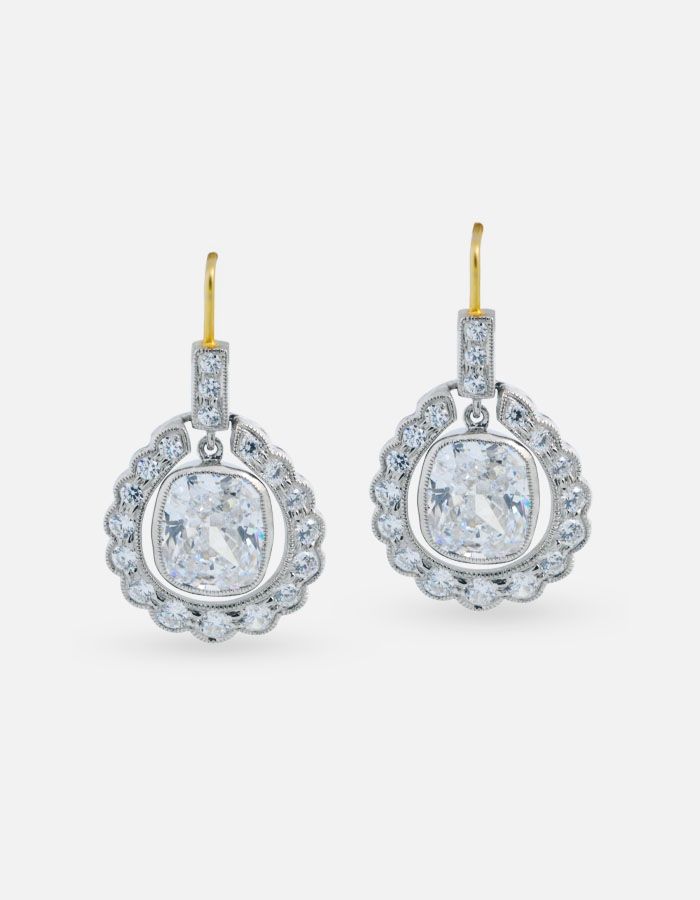 dangle earrings silver