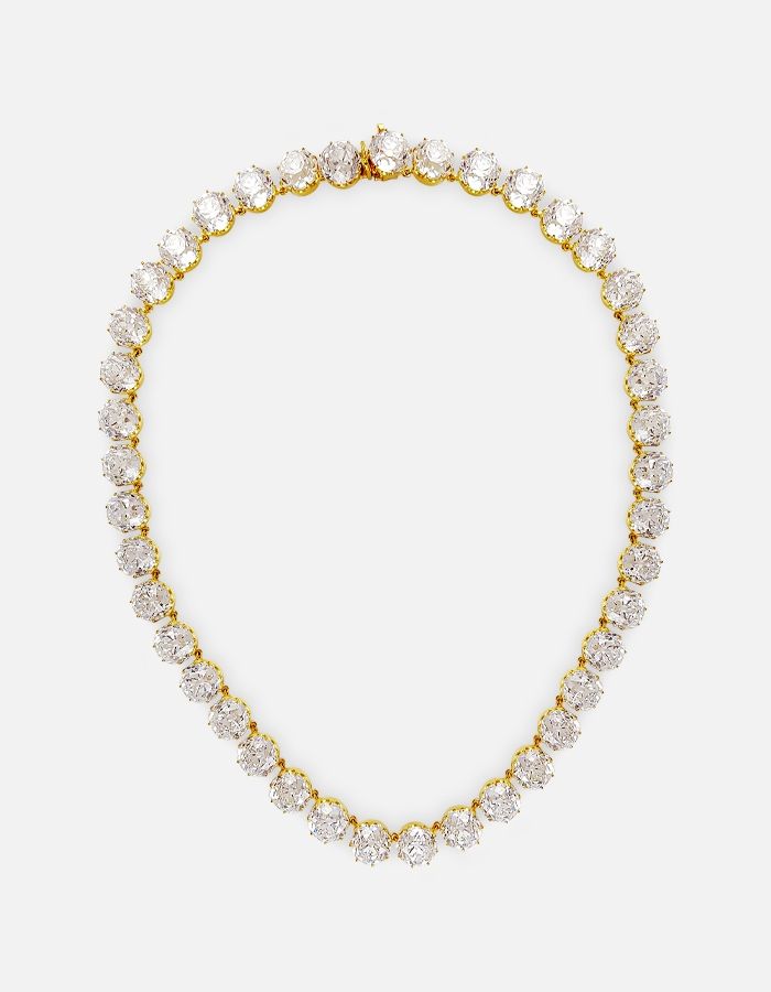 gold diamond necklace