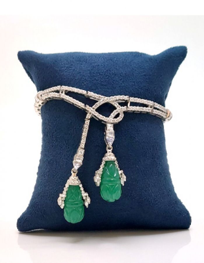 cubic zirconia tennis bracelet