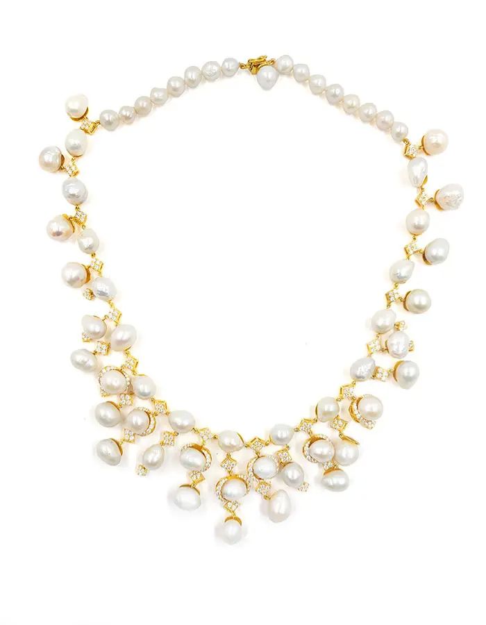 Baroque Pearl Necklace