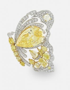 butterfly brooch pin