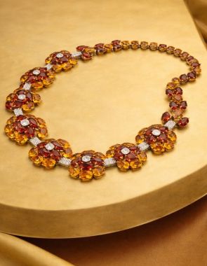 Radiant Heritage Gemstone Necklace