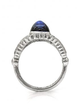 blue sapphire engagement rings