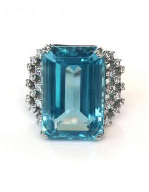 cubic zirconia rings