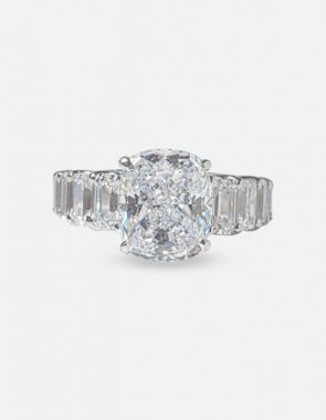 Cushion Cut ring