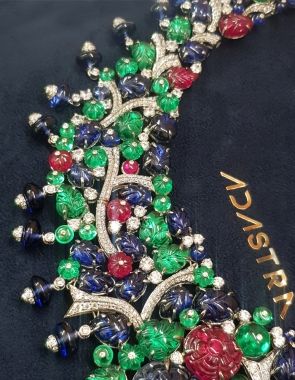 genuine sapphire necklace