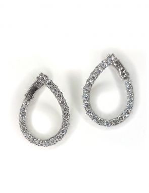 hoop earrings silver