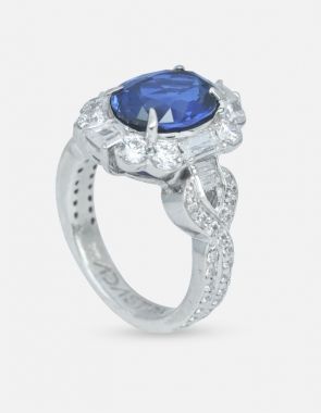 sapphire diamond ring
