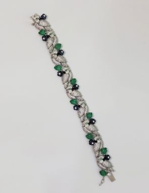 Pave Set Statement Bracelet