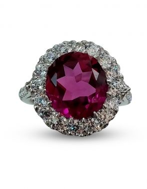 ruby and diamond ring