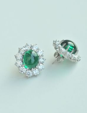 ladies diamond earrings