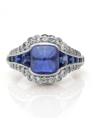 sapphire engagement ring