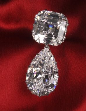 CZ brooch