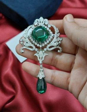 Dangle Drop Pin Brooch