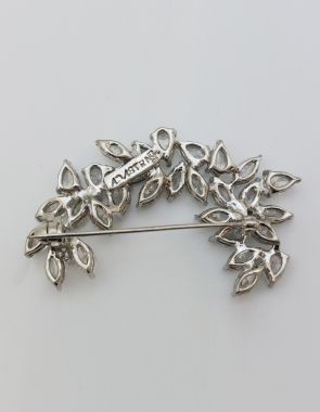 cocktail party diamond brooch