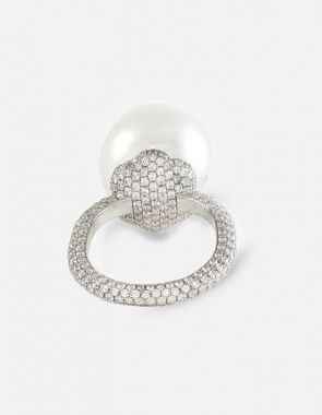 pearl wedding rings