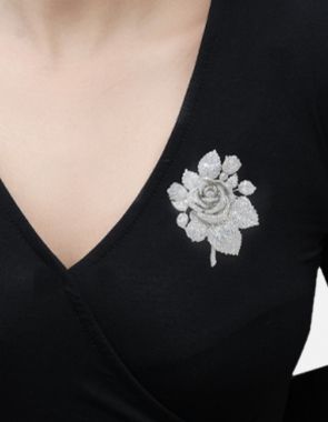 vintage sterling silver brooch