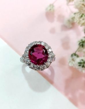 ruby stone ring