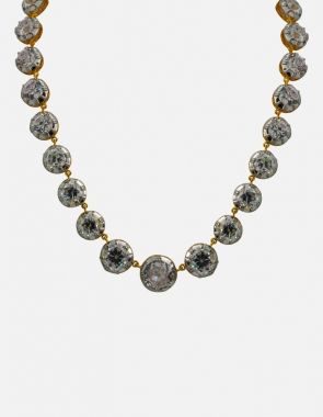 diamond necklace set