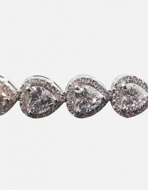 cubic zirconia tennis bracelet