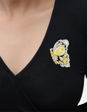 butterfly brooch swarovski